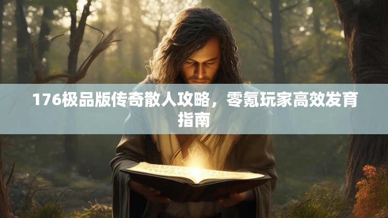 176极品版传奇散人攻略,零氪玩家高效发育指南