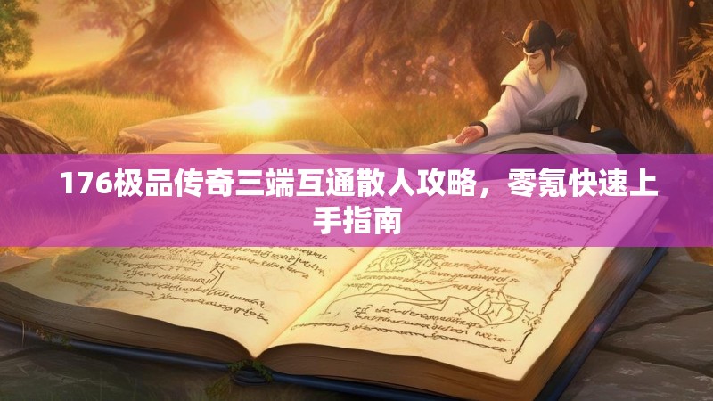 176极品传奇三端互通散人攻略，零氪快速上手指南