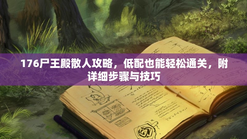 176尸王殿散人攻略,低配也能轻松通关,附详细步骤与技巧