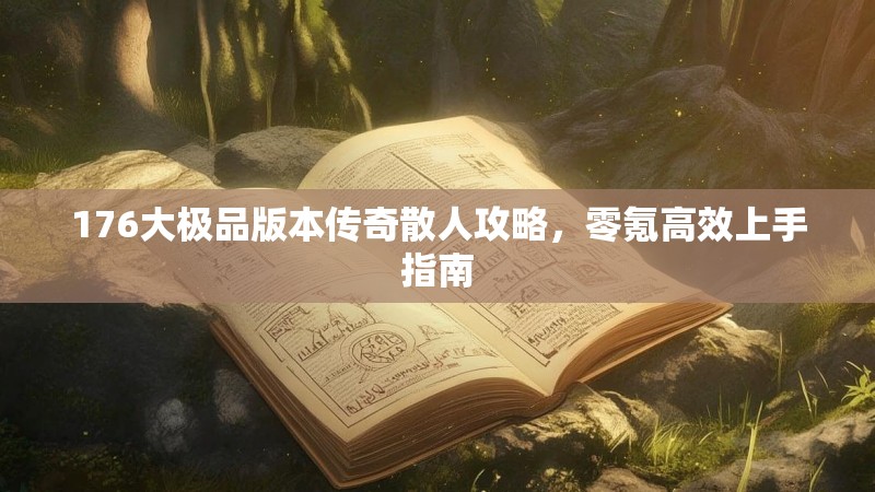 176大极品版本传奇散人攻略,零氪高效上手指南