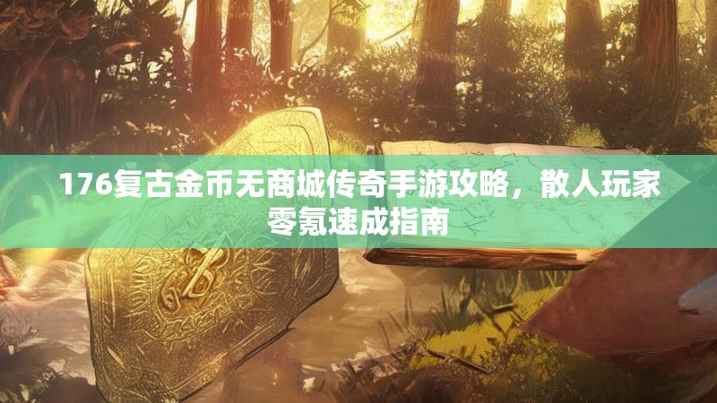 176复古金币无商城传奇手游攻略,散人玩家零氪速成指南