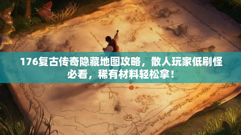 176复古传奇隐藏地图攻略，散人玩家低刷怪必看，稀有材料轻松拿！