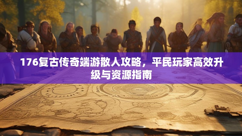176复古传奇端游散人攻略，平民玩家高效升级与资源指南
