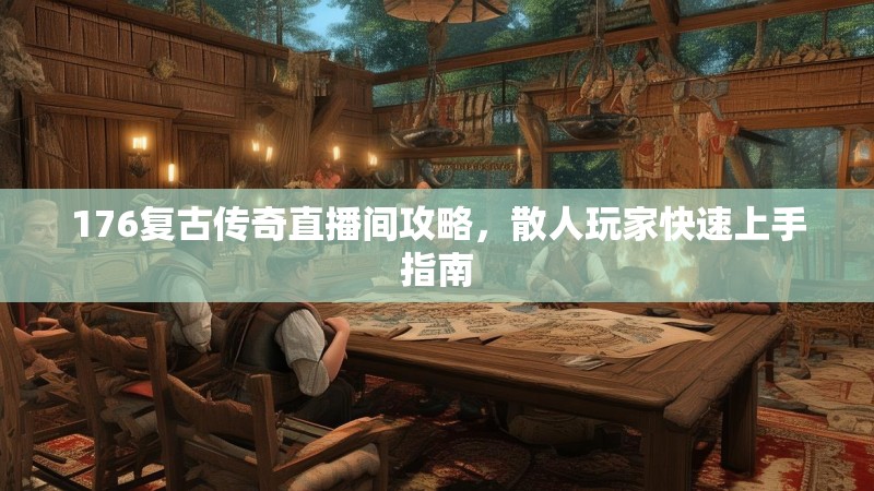 176复古传奇直播间攻略,散人玩家快速上手指南