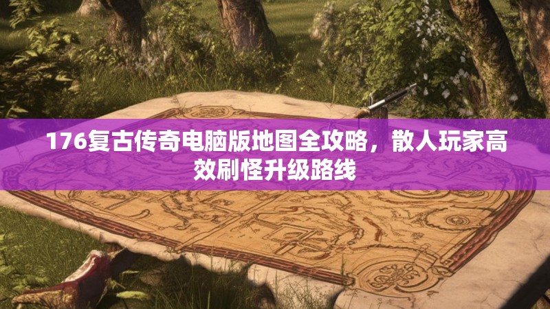 176复古传奇电脑版地图全攻略,散人玩家高效刷怪升级路线