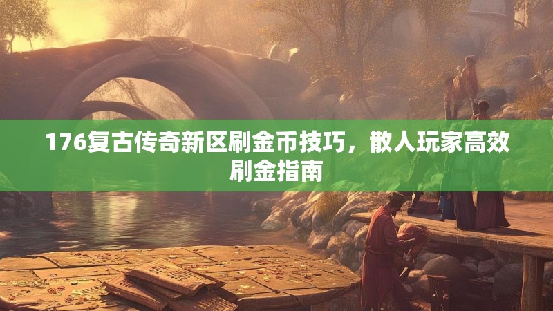 176复古传奇新区刷金币技巧，散人玩家高效刷金指南