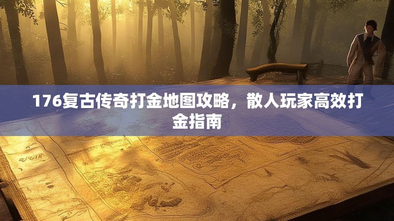 176复古传奇打金地图攻略,散人玩家高效打金指南
