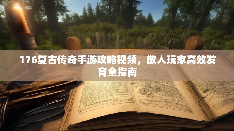 176复古传奇手游攻略视频,散人玩家高效发育全指南