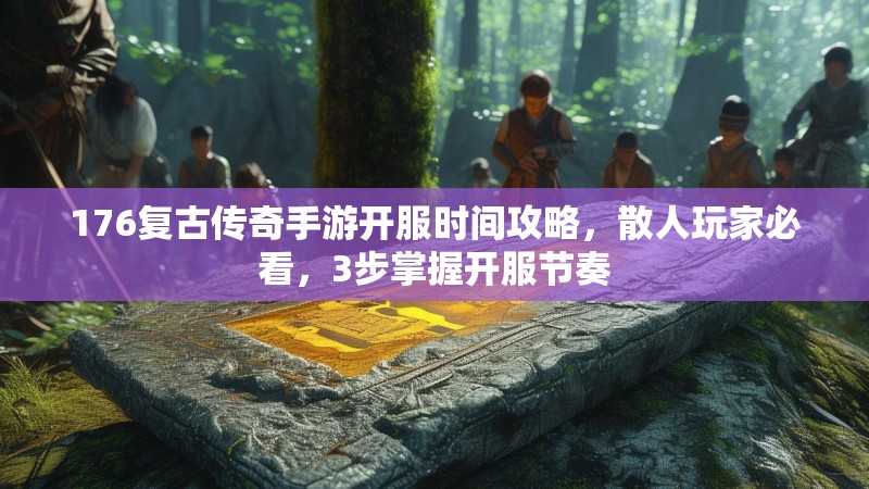 176复古传奇手游开服时间攻略,散人玩家必看,3步掌握开服节奏