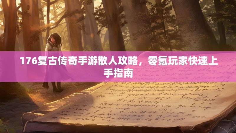 176复古传奇手游散人攻略，零氪玩家快速上手指南