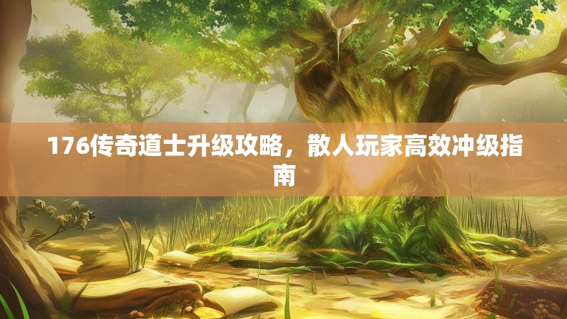 176传奇道士升级攻略，散人玩家高效冲级指南