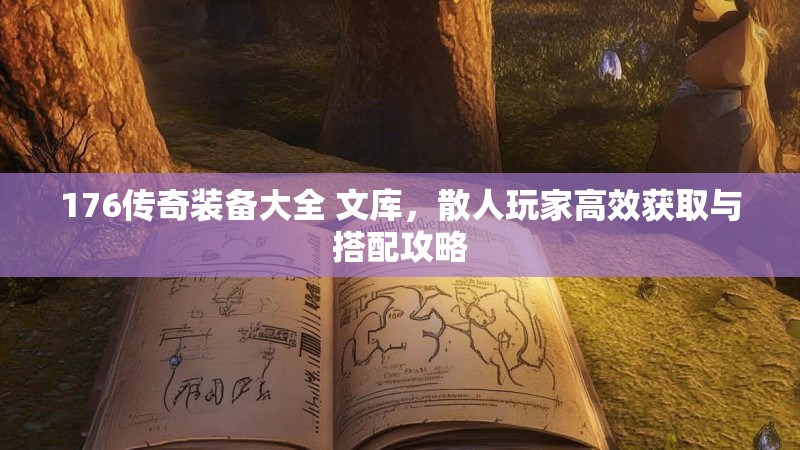 176传奇装备大全 文库,散人玩家高效获取与搭配攻略