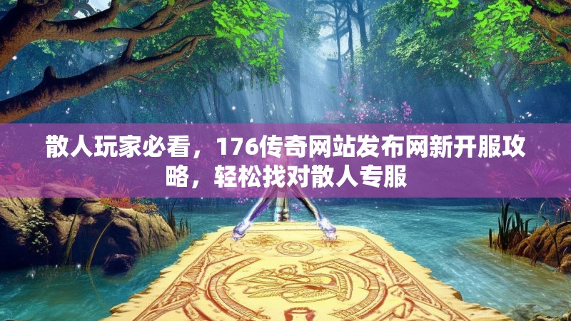 散人玩家必看,176传奇网站发布网新开服攻略,轻松找对散人专服