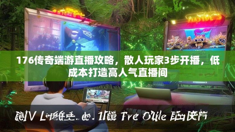 176传奇端游直播攻略,散人玩家3步开播,低成本打造高人气直播间