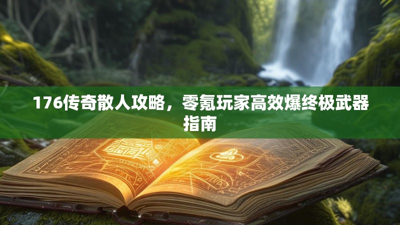 176传奇散人攻略,零氪玩家高效爆终极武器指南