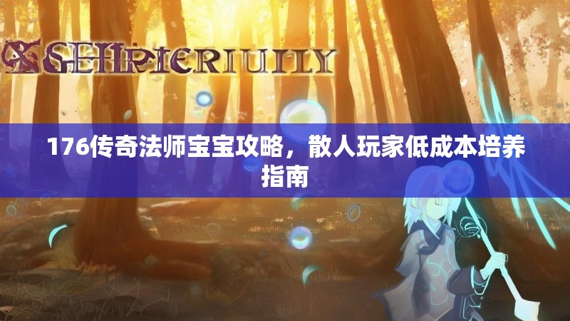 176传奇法师宝宝攻略，散人玩家低成本培养指南