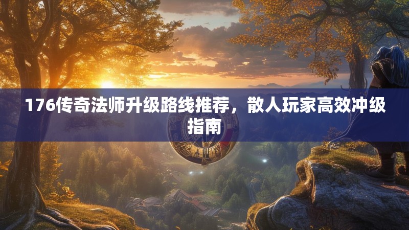 176传奇法师升级路线推荐,散人玩家高效冲级指南