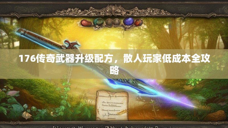 176传奇武器升级配方,散人玩家低成本全攻略