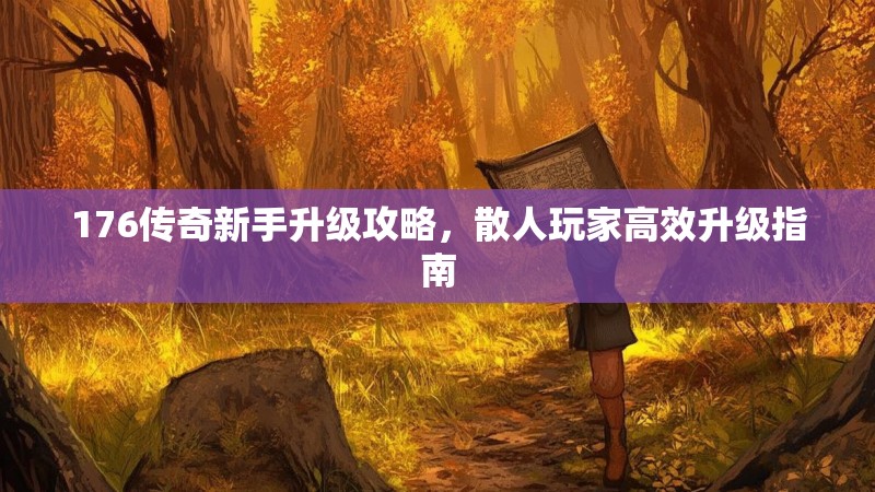 176传奇新手升级攻略,散人玩家高效升级指南
