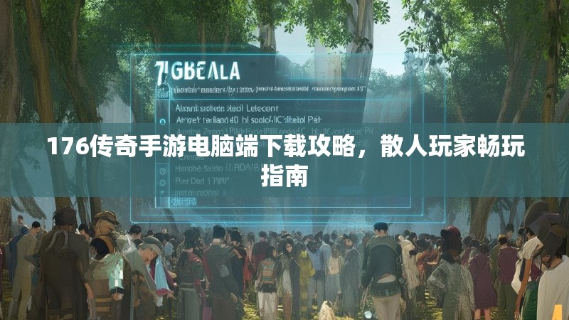 176传奇手游电脑端下载攻略,散人玩家畅玩指南