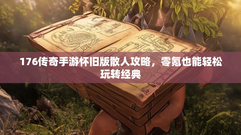 176传奇手游怀旧版散人攻略,零氪也能轻松玩转经典