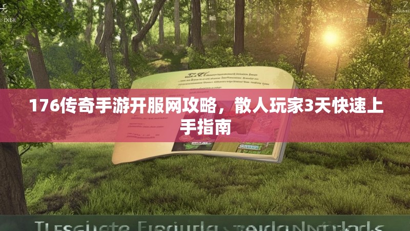 176传奇手游开服网攻略,散人玩家3天快速上手指南