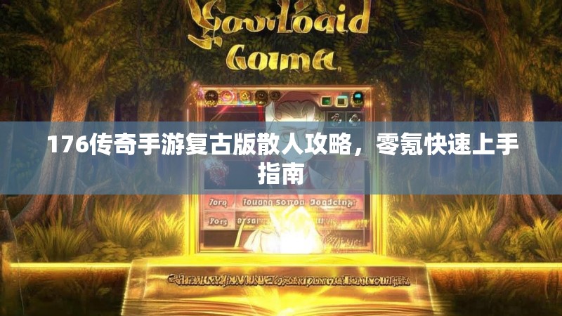 176传奇手游复古版散人攻略，零氪快速上手指南