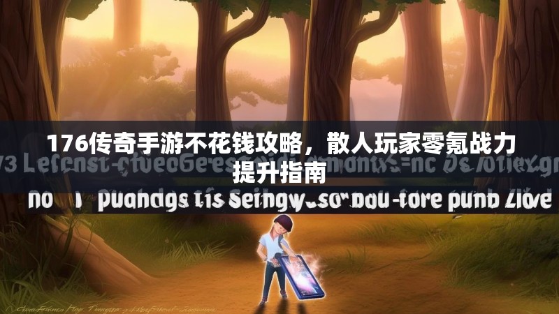 176传奇手游不花钱攻略，散人玩家零氪战力提升指南