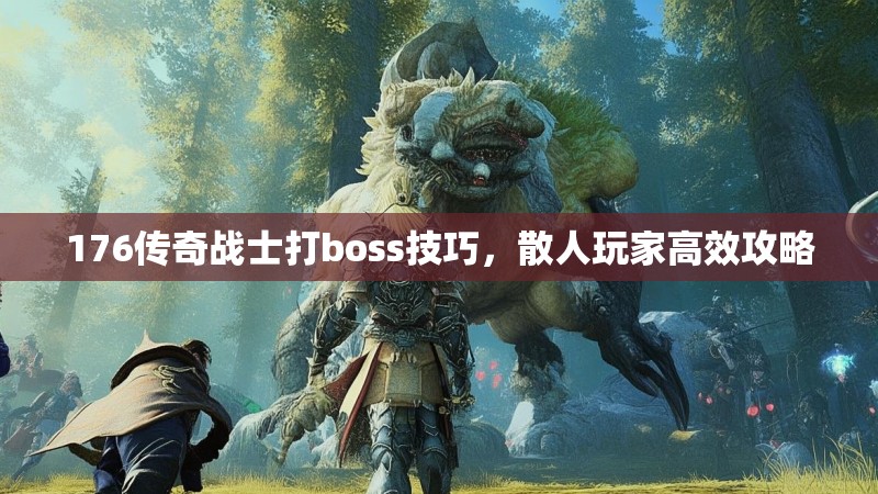 176传奇战士打boss技巧,散人玩家高效攻略