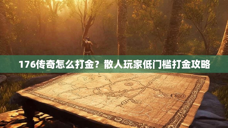 176传奇怎么打金?散人玩家低门槛打金攻略