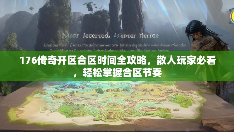176传奇开区合区时间全攻略,散人玩家必看,轻松掌握合区节奏