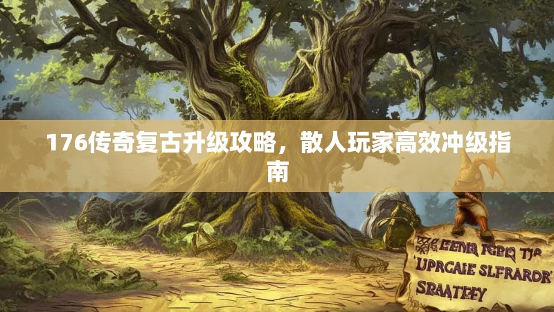 176传奇复古升级攻略,散人玩家高效冲级指南