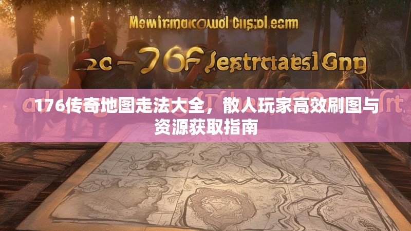 176传奇地图走法大全,散人玩家高效刷图与资源获取指南
