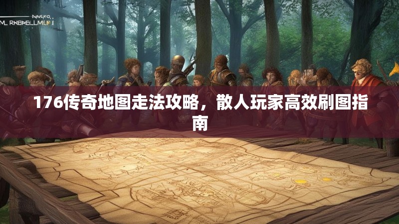 176传奇地图走法攻略,散人玩家高效刷图指南