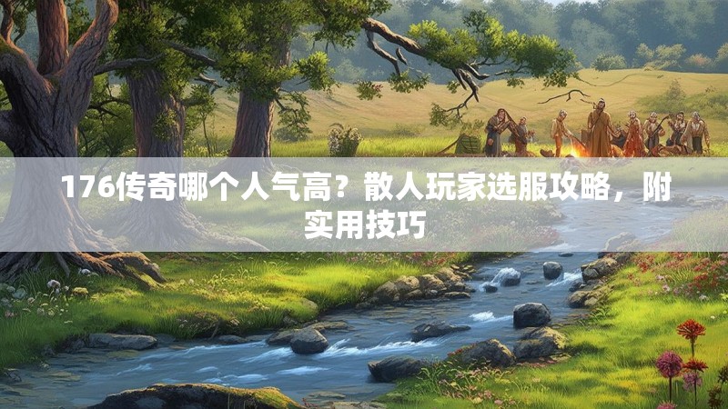 176传奇哪个人气高？散人玩家选服攻略，附实用技巧