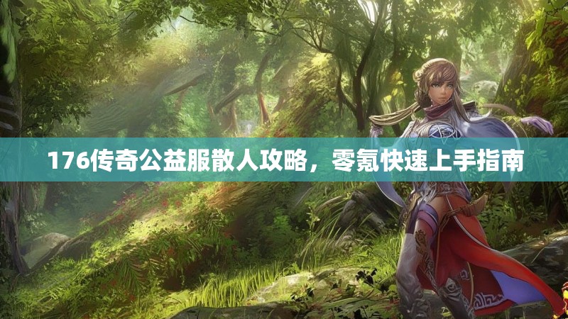 176传奇公益服散人攻略,零氪快速上手指南