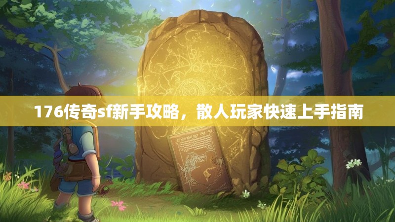 176传奇sf新手攻略,散人玩家快速上手指南