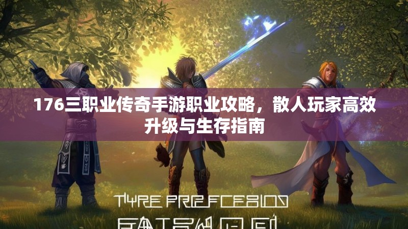 176三职业传奇手游职业攻略,散人玩家高效升级与生存指南