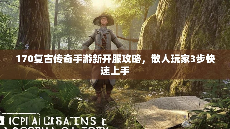 170复古传奇手游新开服攻略，散人玩家3步快速上手