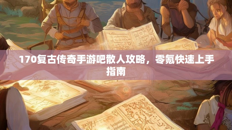 170复古传奇手游吧散人攻略,零氪快速上手指南