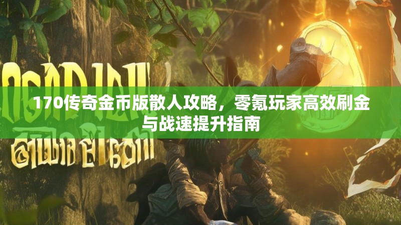 170传奇金币版散人攻略,零氪玩家高效刷金与战速提升指南