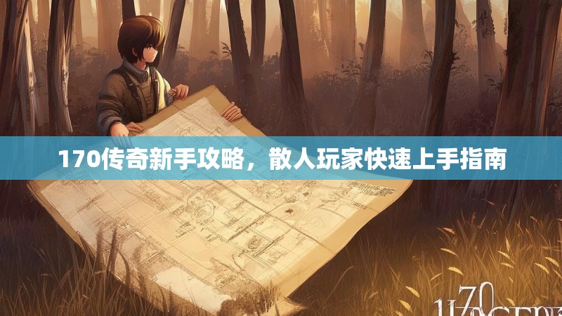 170传奇新手攻略,散人玩家快速上手指南