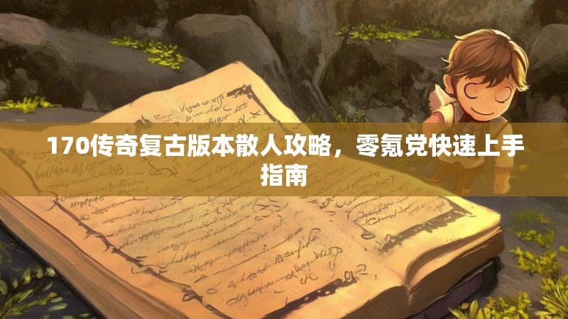 170传奇复古版本散人攻略,零氪党快速上手指南
