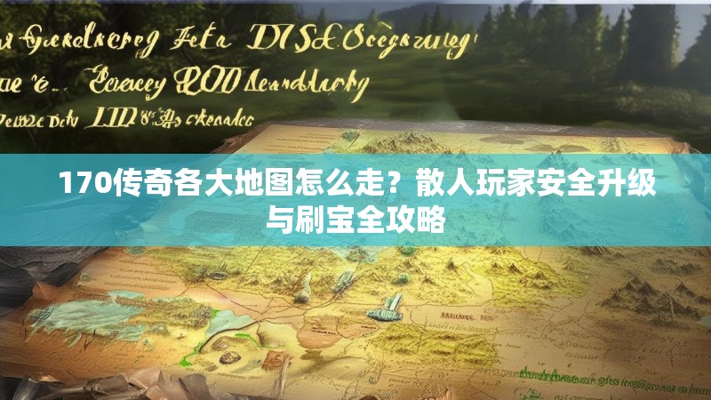 170传奇各大地图怎么走?散人玩家安全升级与刷宝全攻略