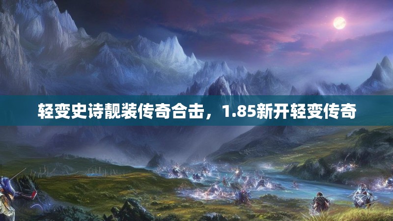轻变史诗靓装传奇合击，1.85新开轻变传奇