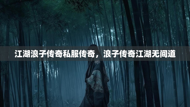 江湖浪子传奇私服传奇,浪子传奇江湖无间道