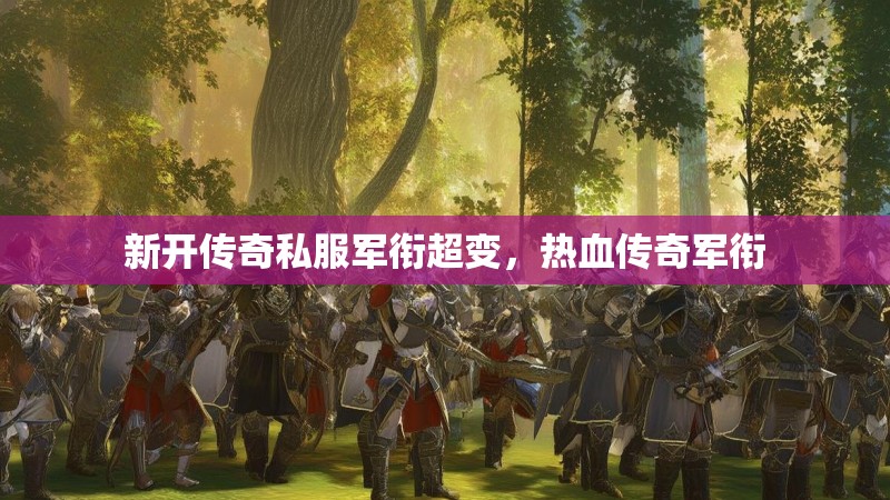 新开传奇私服军衔超变，热血传奇军衔