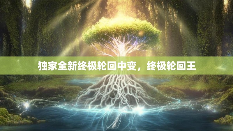 独家全新终极轮回中变,终极轮回王