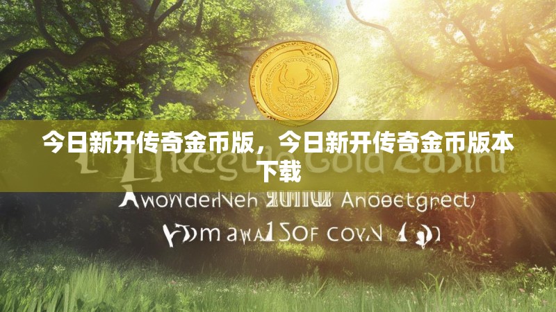 今日新开传奇金币版,今日新开传奇金币版本下载