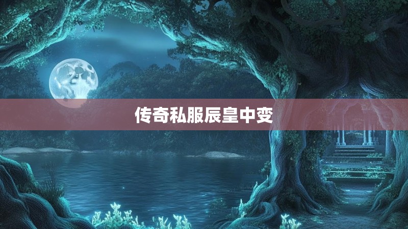 传奇私服辰皇中变